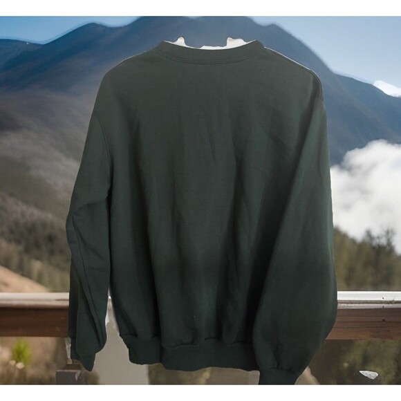 Y2K Decorated Originals M Sweatshirt Embroidered  Stacker Dogs Metallic BOHO - Picture 5 of 5